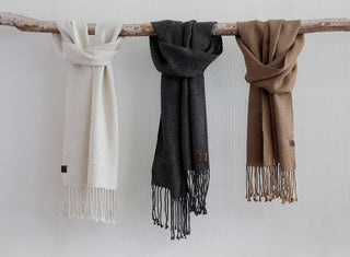 Bufandas de Alpaca Clásica