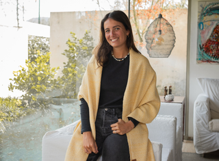 Chal de Vestir Flecos