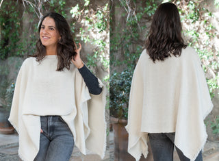 Poncho corto