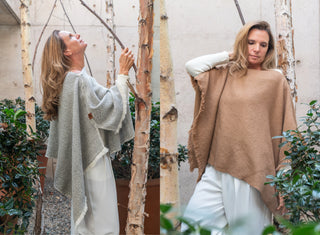 Poncho corto