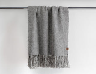 Chal de Vestir Flecos Gris
