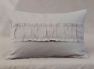 Cojin Pliegues Gris