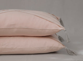 Cojines Cruzeta Rosado