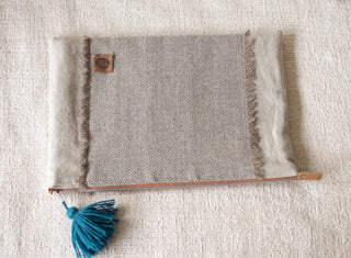 Funda Computador Crudo y Beige 3