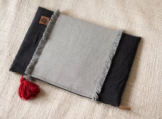 Funda Computador Negro y Gris 