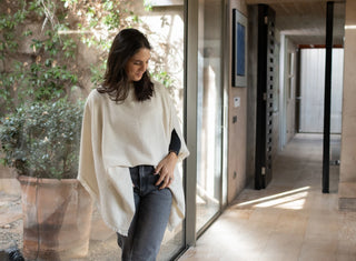 Poncho corto